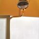 Hanging apple lamp in crystal design Le Dauphin