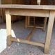 Renovated solid oak farmhouse table