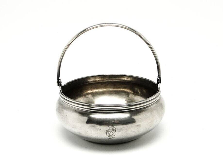 Early 20th century sugar bowl from Berndorf, Germany
