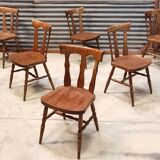 Set of 30 Baumann bistro chairs