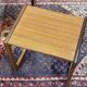 Suite de 3 tables gigognes anglaises en teck des années 70, G-Plan