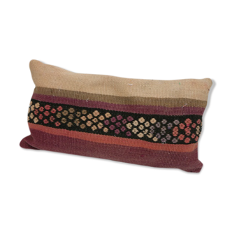 Vintage Moroccan Pillow, 29 x 54 cm / 0'11" x 1'9" feet