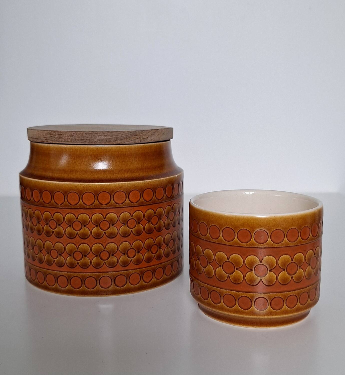 Vintage storage jar