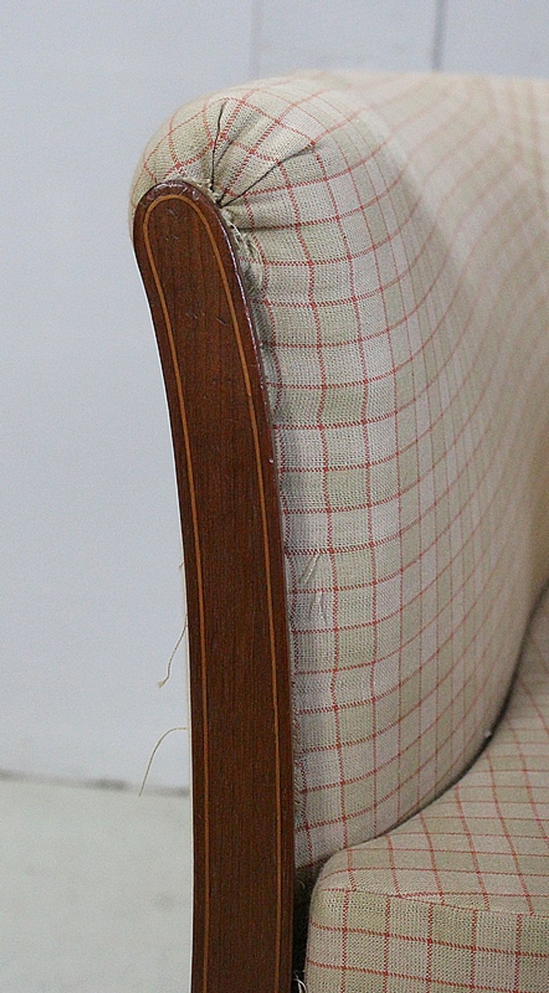 Mahogany armchair, Art Deco 1930