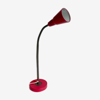 Red diabolo lamp by Marianne Hagberg