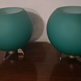 Vintage pair of Murano de Majo lamps