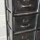 Black metal cabinet 12 lockers
