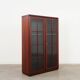 Mahogany display cabinet, Danish design, 1970s, made in Denmark