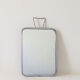 Old barber's mirror 15x20cm