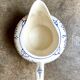 Pot à lait Boch La Louvière en faïence émaillée bleue, service "Copenhague" - années 1920-30