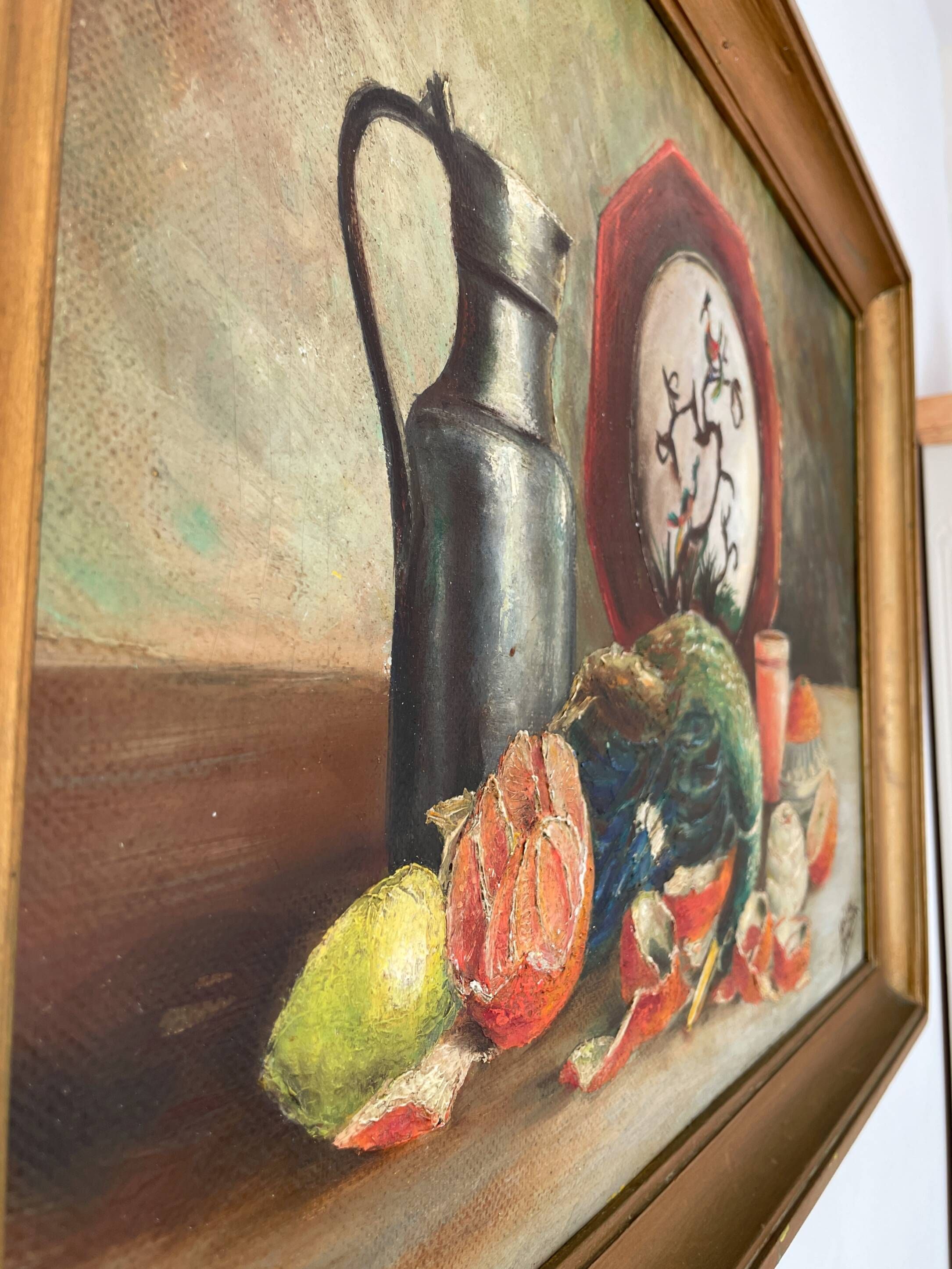 Oil on canvas signed Hélène Rynders - Still life - 1930/1940 - 61x44cm