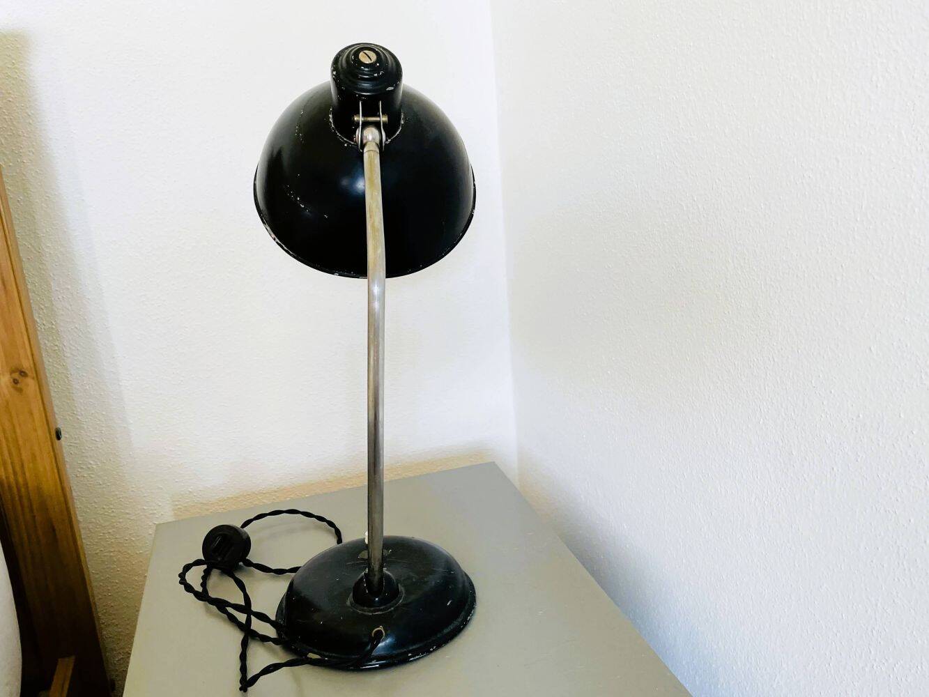 RARE Portuguese Bauhaus Kaiser Idell desk lamp 1930s