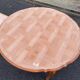 Renovated Louis XV dining table in cherry wood from the 20th century, 210cm.