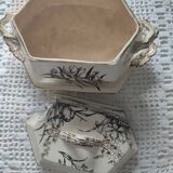 Saucière faïence anglaise modèle amazon 1880