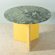 Marble dining table, ø 105 cm
