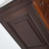 Classification cabinet mahogany drawers Netherlands 1930s