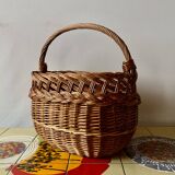 Vintage wicker basket