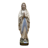 Our Lady of Lourdes in plaster