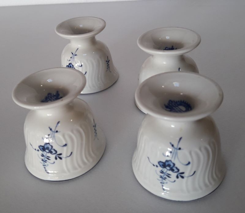 Coquetier x4 Villeroy and Boch collection old Luxembourg