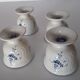 Coquetier x4 Villeroy and Boch collection old Luxembourg