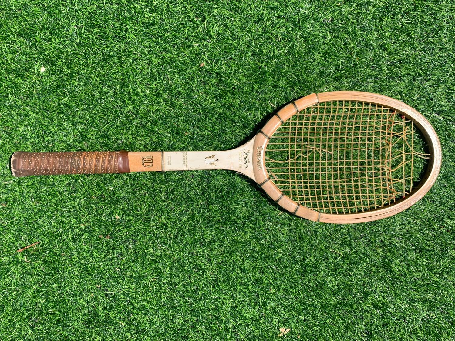 Vintage Jack Kramer Wilson tennis racket