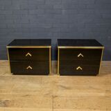 Set of vintage bedside tables