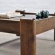 Vintage Italian Modernist Coffee Table in the style of Tobia Scarpa, 1960s