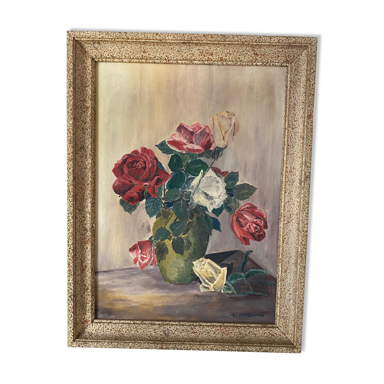 Old still life painting