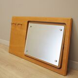 Hanger with mirror, Danish design, 1980s, production: Denmark