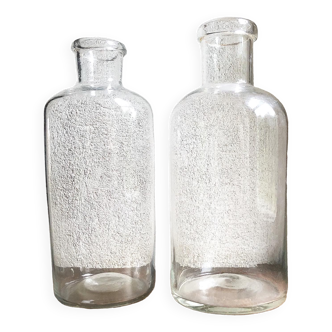 Pair of apothecary bottles