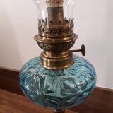 Blue kerosene lamp
