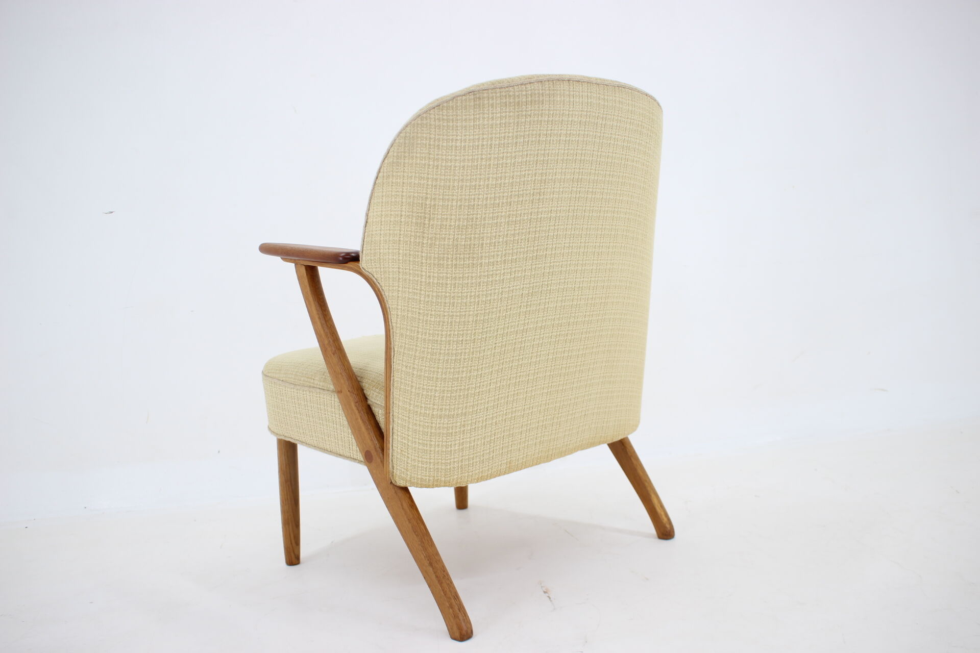 1950s Chresten Findahl Brodersen Armchair in Oak, Denmark