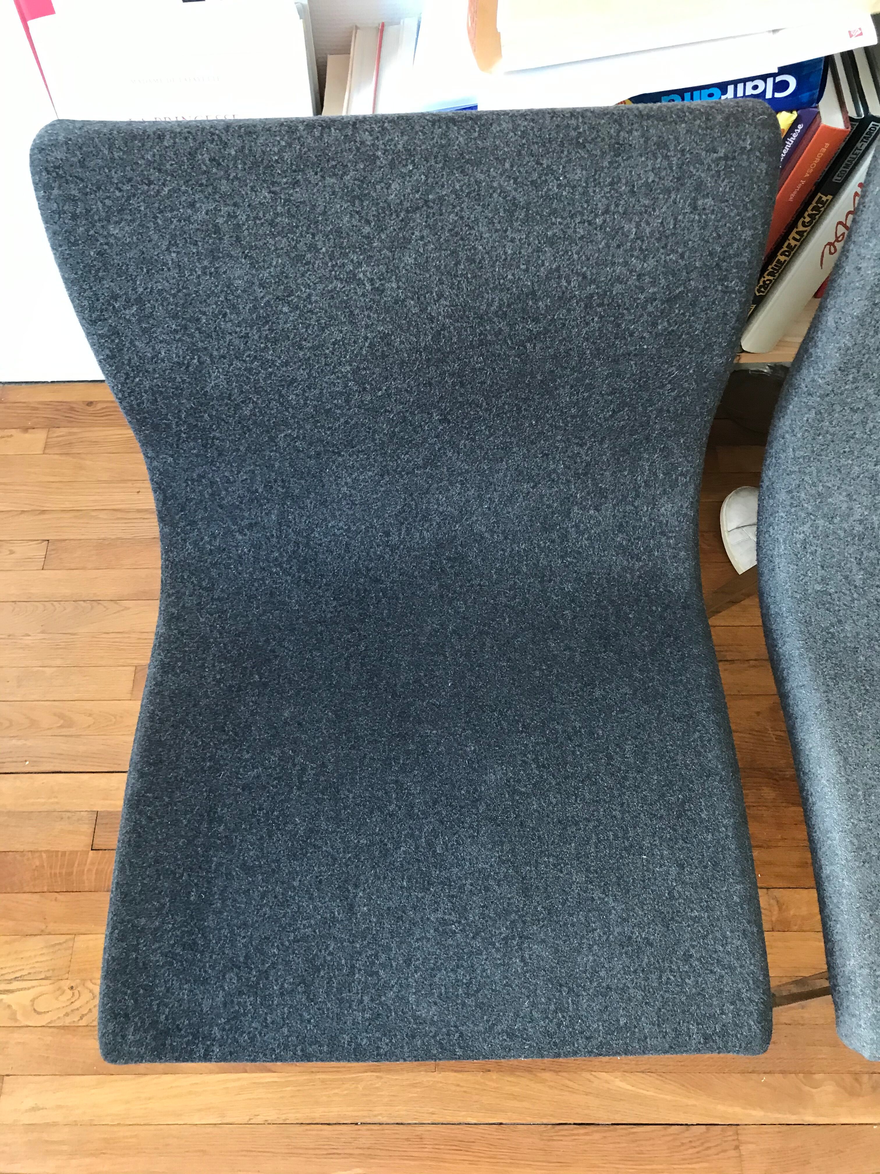 Trio of chairs "sala" brand Cinna