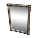 Miroir or patine blanche 72 x 52