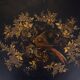 19th Century Hand painted curved Dutch Tray Table