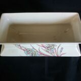 Art Nouveau cracked ceramic trim, eyelet patterns