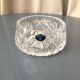 Bohemian size crystal pocket or ashtray