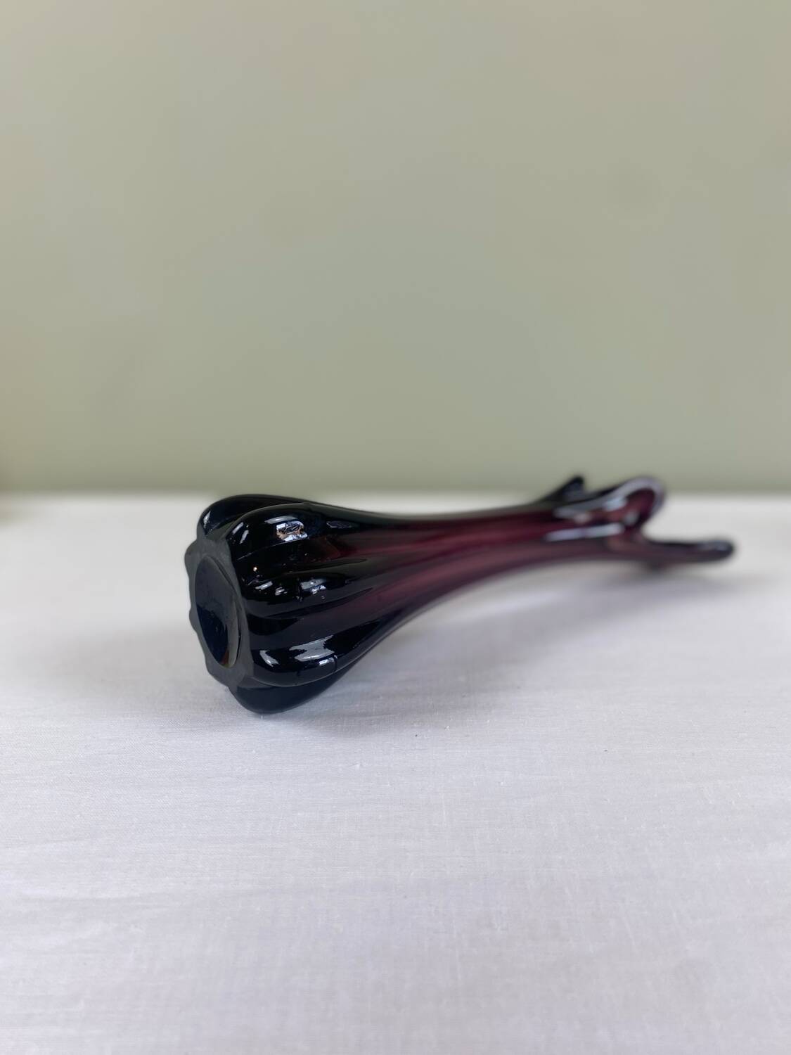 Vintage five-finger vase