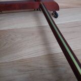 Night stand with two clothes racks