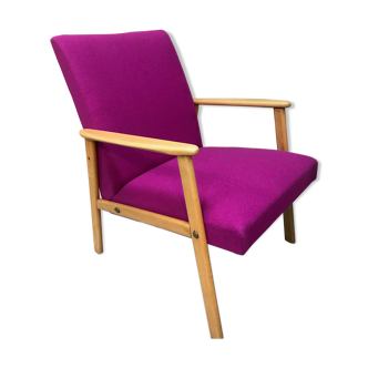 Fauteuil style scandinave entièrement restauré