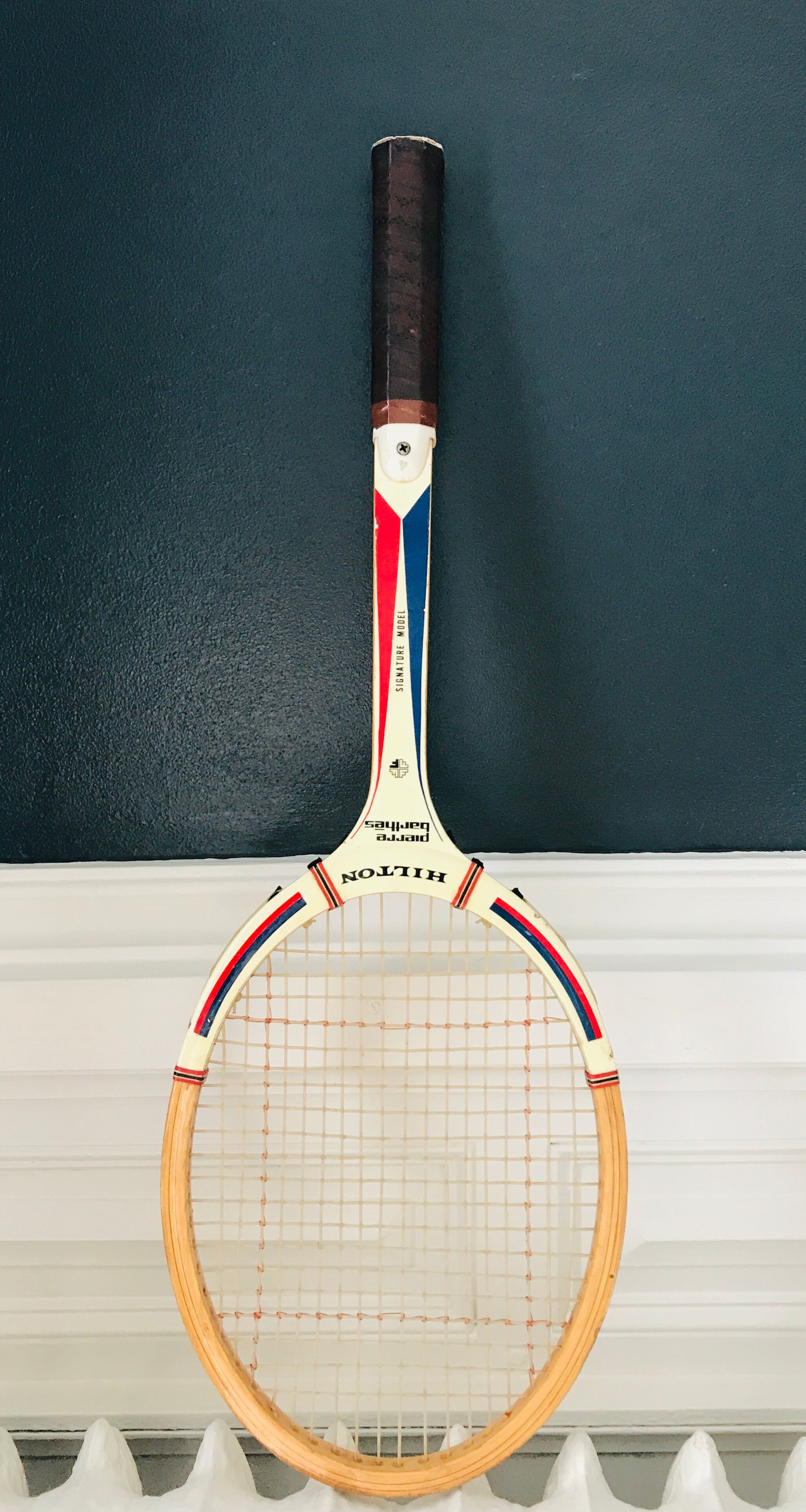 Wooden racket Pierre Barthès Hilton