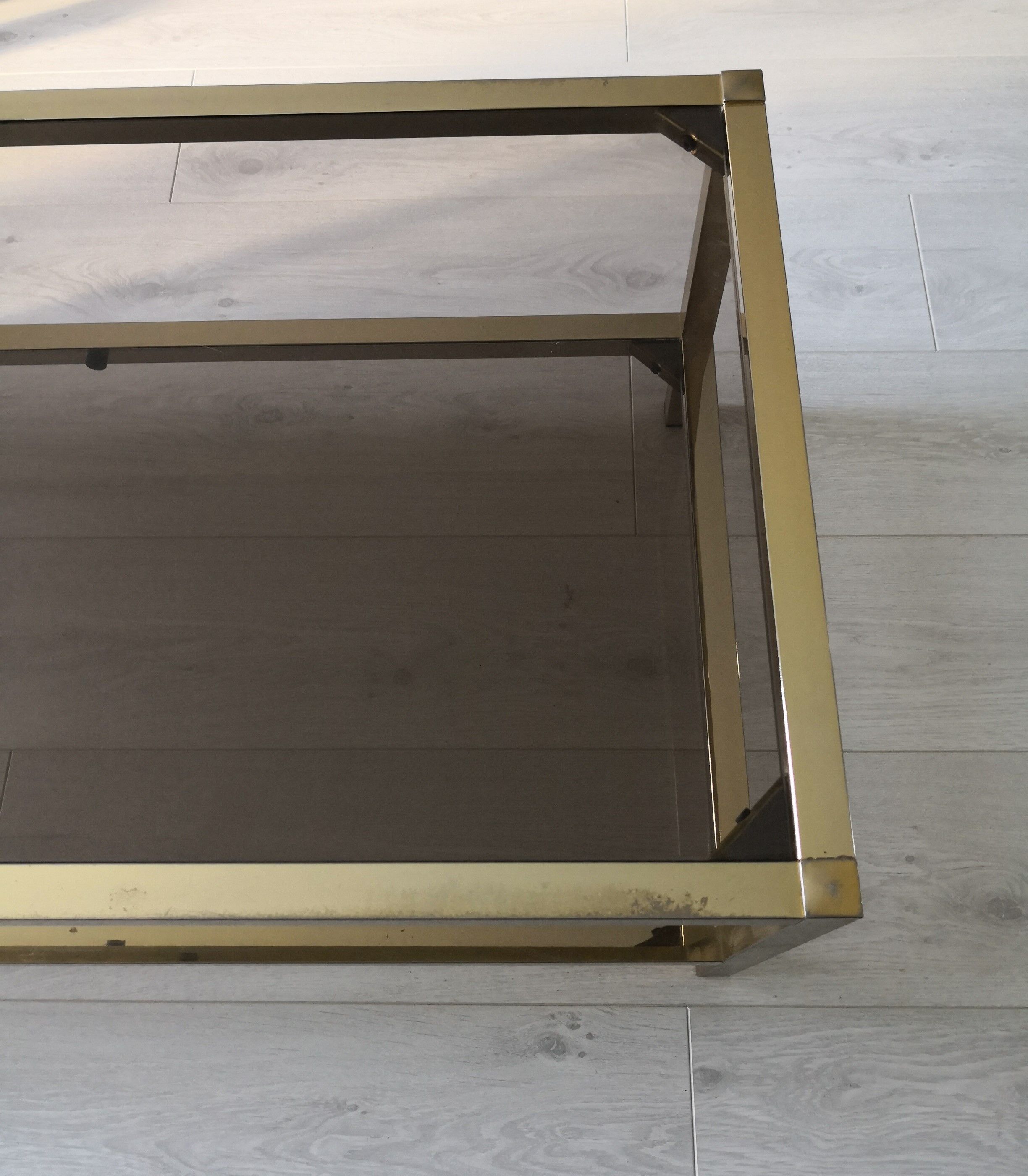 Table low Golden of the 1970s