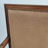 Louis XVI Jacob style armchair beige trim