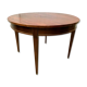 Louis XVI style round table in MAHOGANY XX century