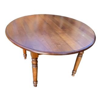 Round table with extension signed rené trotel