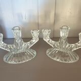 Pair of candle holders