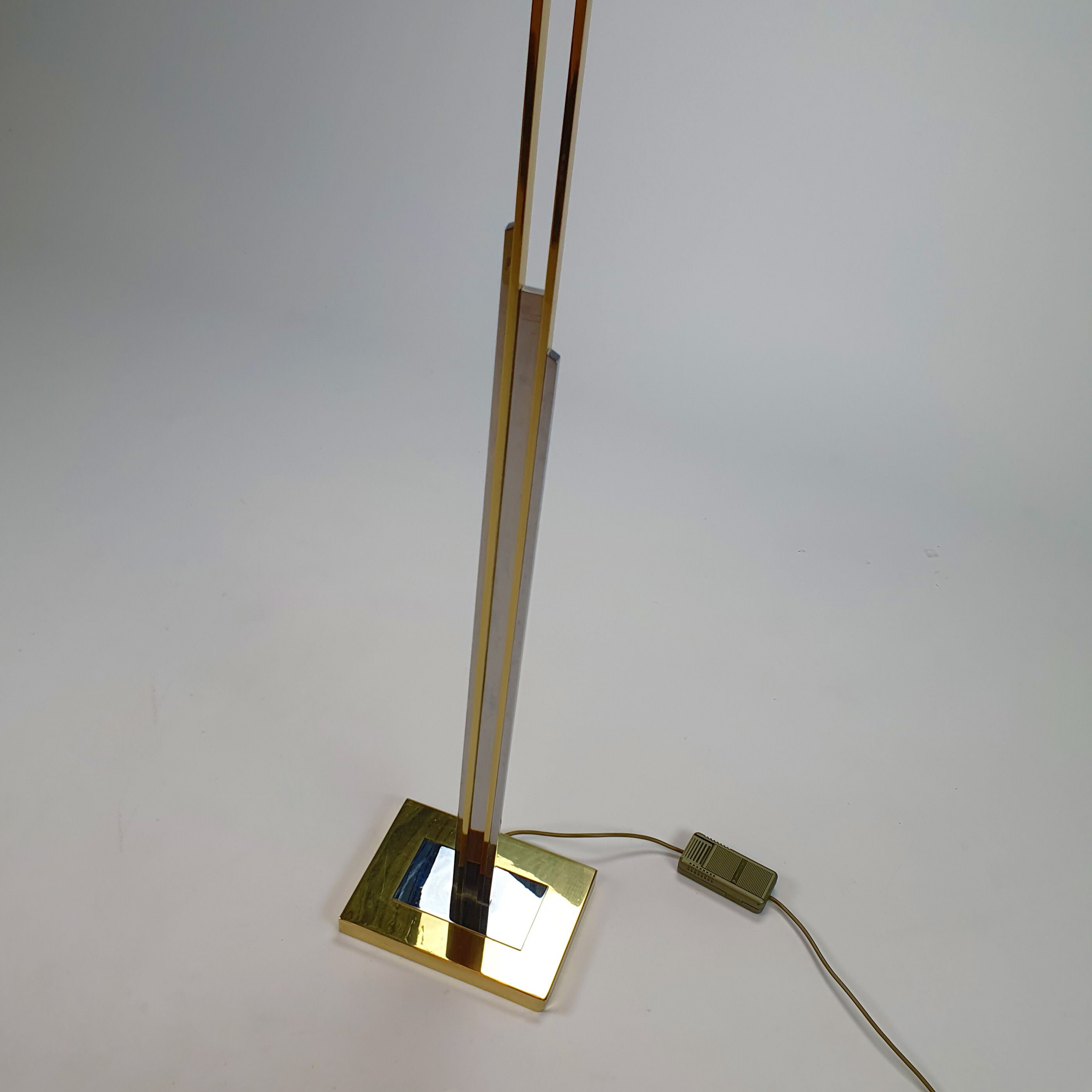 Large Brass Hollywood Regency Floorlamp, 1970s
