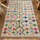Tapis berbère beni Ouarain fait main 144x102cm