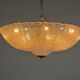 Venetian ceiling light in Murano glass, circa 1940