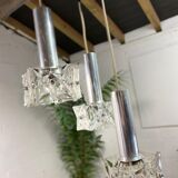 Chandelier, vintage suspension cascading kinkeldey